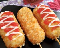 resep corndog mozarella untuk jualan