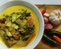 cara memasak ikan asap santan