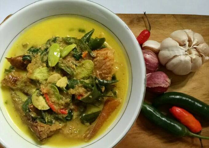 cara memasak ikan asap santan