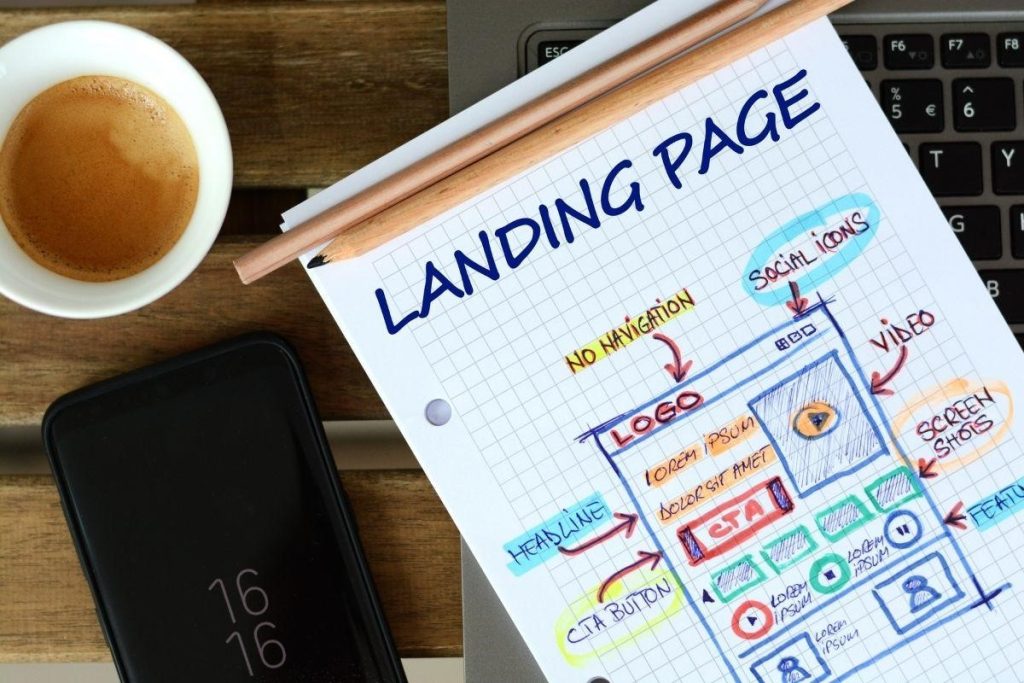 contoh landing page